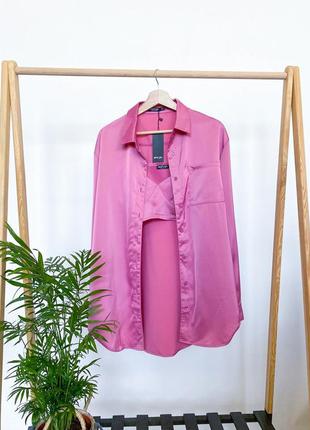 Комплект сорочка топ бра