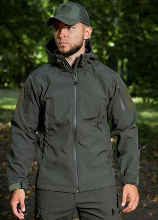 Куртка soft shell хакі military