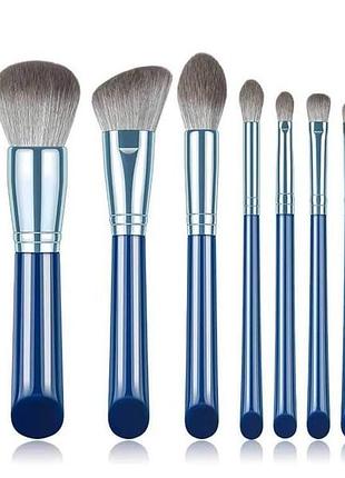 Набор кистей для макияжа с кукурузного волокна mitis 11 шт