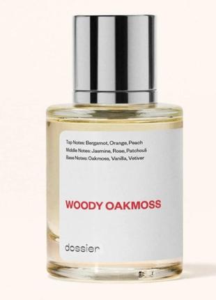 Парфюмированная вода dossier woody oakmoss inspired by chanel coco mademoiselle