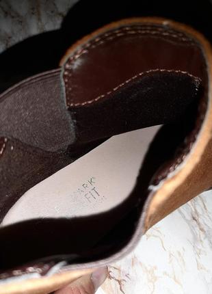 Руді демі черевики челсі з резинками-вставками по бокам10 фото