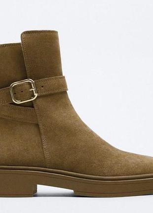 Зимние ботинки zara