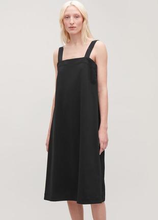 Сукня cos apron dress with woven straps / s