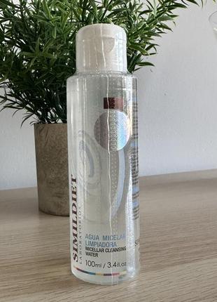 Очищувальна міцелярна вода simildiet micellar cleansing water, 100 мл