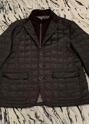 Оригинальная статусная испанская курточка-пиджак стеганнная трансформер 2в1 vilar sastres ( испания)1 фото