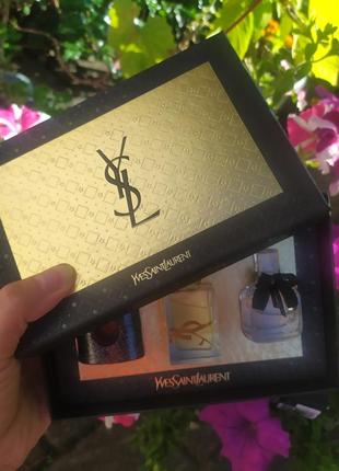 Неймовірно красивий набір мініпарфумів від ysl