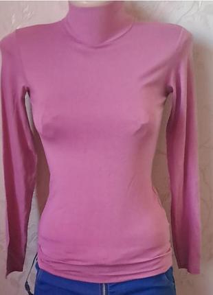 Коттоновая бесшовная водолазка, свитер, кофта, лонгслив, водолазка турция, туреченица