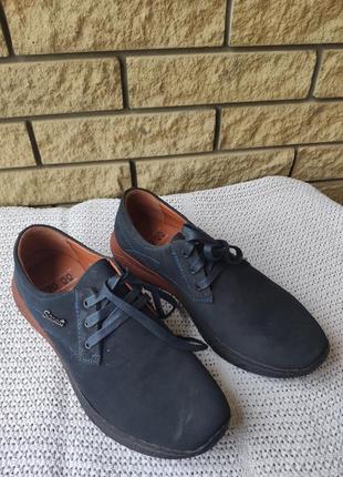 Туфли мужские спортивного стиля из экокожи( нубук), подошва прошита uf0qq
