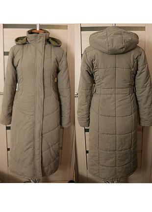 Тепле довге зимове пальто, р. s-m