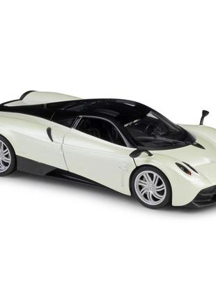 Автомодель welly pagani huayra біла 1:24 (24088w/1)