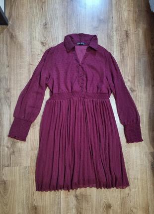 Платье плиссе р 48-52