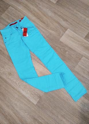 Женские новые джинсы, базовые женские джинсы, джинсы голубого цвета 42 размер, распродажа женская одежда обувь аксессуары1 фото