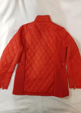 Оригінальна жіноча куртка barbour теракотового кольору розмір uk148 фото