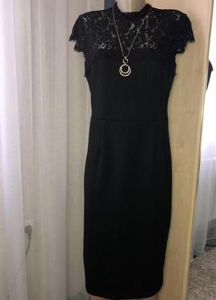Плаття міді чорне, сукня міді мереживо