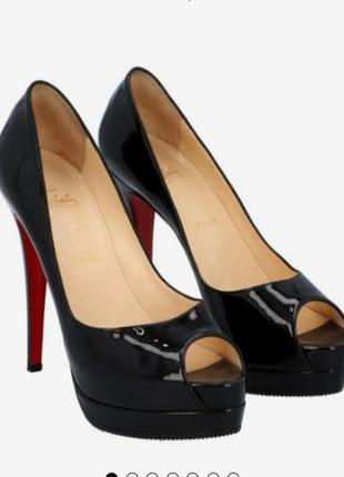 Оригинальные гламурные туфли италия christian louboutin3 фото