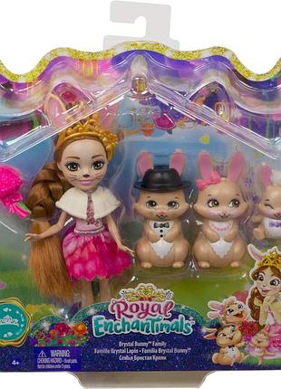 Кукла энчантималс роял семья кролика бристал enchantimals royals brystal bunny