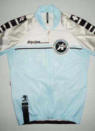 Велофутболка джерсі assos equipe nikopol jersey оригінал (m)