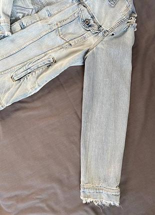Джинсова куртка h&m -relaxed x coachella лімітована серія3 фото