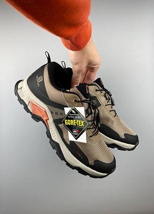 ❄️salomon x raise 2 gtx brown
