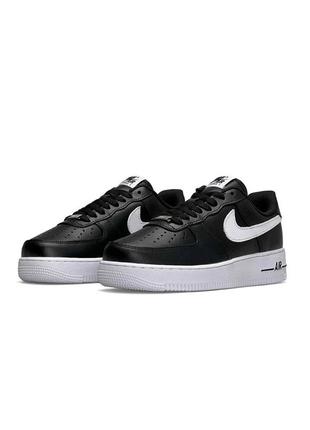 Жіночі кросівки nike air force 1 prm all black white