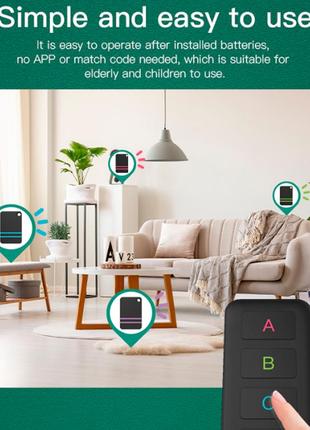 Набір трекерів gifts anti-lost alarm key finder 4 в 1 бездротовий 4е9 фото