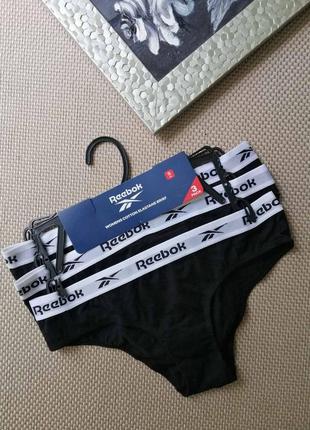 Набор из 3х шт коттоновых трусиков reebok