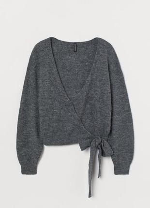 H&m стильный кардиган на запах