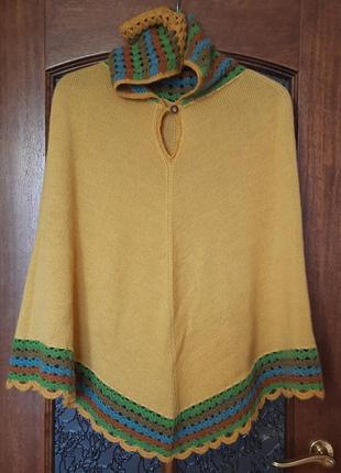 Пончо накидка alpaca альпака baby alpaca кардиган alpaca gamargo kuna unica spirit of the andes peru