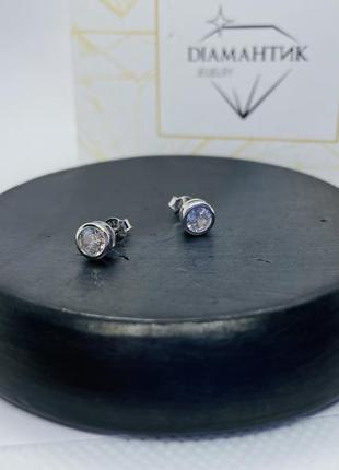 Срібні сережки 925 проба (серебро, срібло)