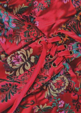 Сукня в азіатському стилі з вишивкою від бренду missquided2 фото