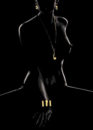 Картина по номерам сексуальность с золотой краской 40 х 50 artissimo pn6151