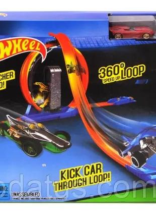 Трек-запуск с мертвой петлей hot wheel хот вил 3092