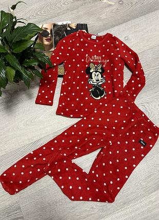 Флісова піжама дитяча тепла піжама