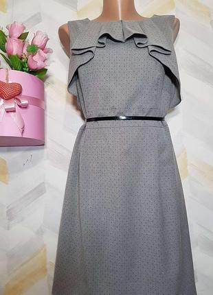 Платье миди элегантное р 16 miss selfridge