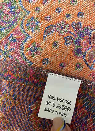 Шарф палантин вискоза индия