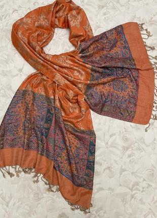 Шарф палантин вискоза индия