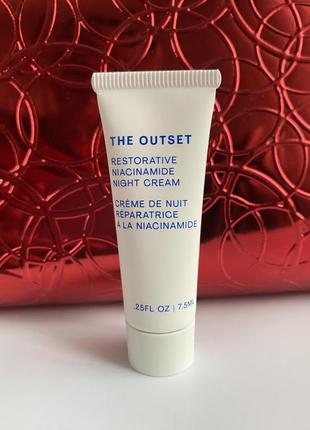 Відновлюючий нічний крем the outset restorative niacinamide night cream