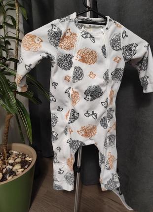 Флисовый ромпер, человечек