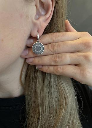 Срібні сережки 925 проба