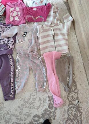 Пакет вещей для девочки на рост 80-92