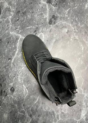Зимние ботинки из высококачественной натуральной мягкой плотной кожи3 фото