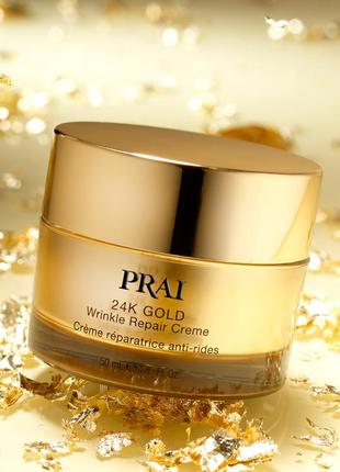 Крем для глаз prai 24к gold wrinkle repair eye crème