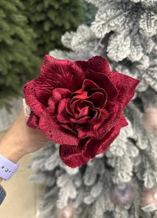 Троянда✨🌸🎄 декор для ялинки/оселі