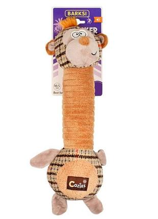Іграшка barksi squeaker monkey мавпа з пискавкою 37 см с80099а