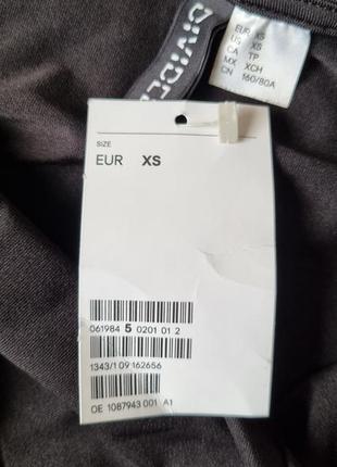 Чорна міні сухня тонка h&m7 фото