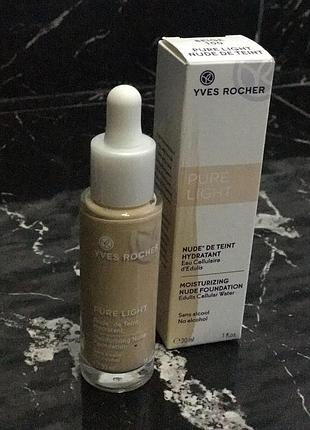 Тональна основа флюид ив роше yves rocher тоналка акція
