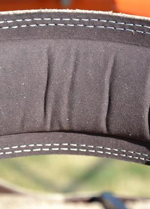 Пояс для тяжелой атлетики madmax mfb-246 full leather кожаный chocolate brown xl10 фото