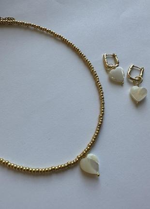 Чокер і сережки