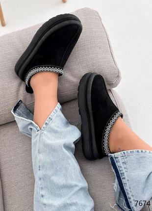 Распродажа очень крутые зимние утепленные низкие угги - автоледи