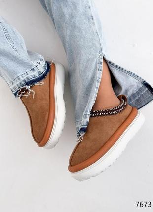 Распродажа очень крутые зимние утепленные низкие угги - автоледи